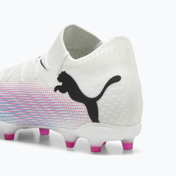 PUMA Future 7 Pro FG/AG football boots puma white/puma black/poison pink 13