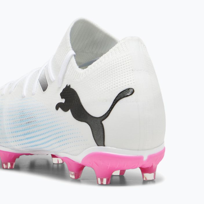 PUMA Future 7 Match FG/AG football boots puma white/puma black/poison pink 13