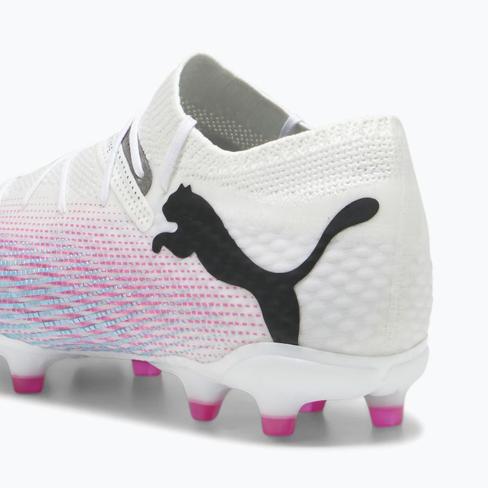 PUMA Future 7 Pro+ FG/AG football boots puma white/puma black/poison pink 13