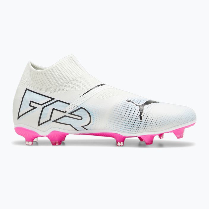 PUMA Future 7 Match+ LL FG/AG football boots puma white/puma black/poison pink 9