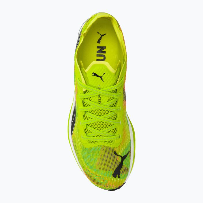 Men's running shoes PUMA Liberate Nitro 2 Psychedelic Rush green 5