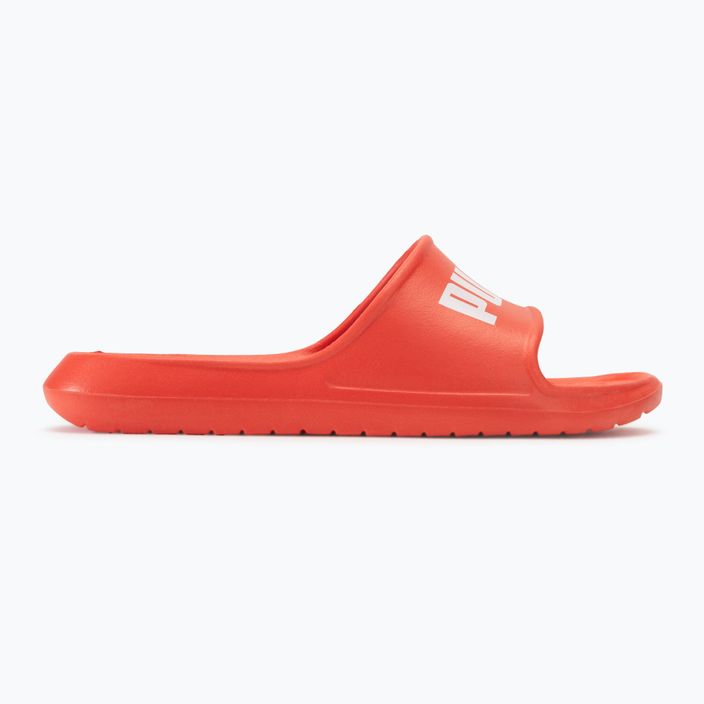 PUMA Divecat v2 Lite active red/puma white slides 2