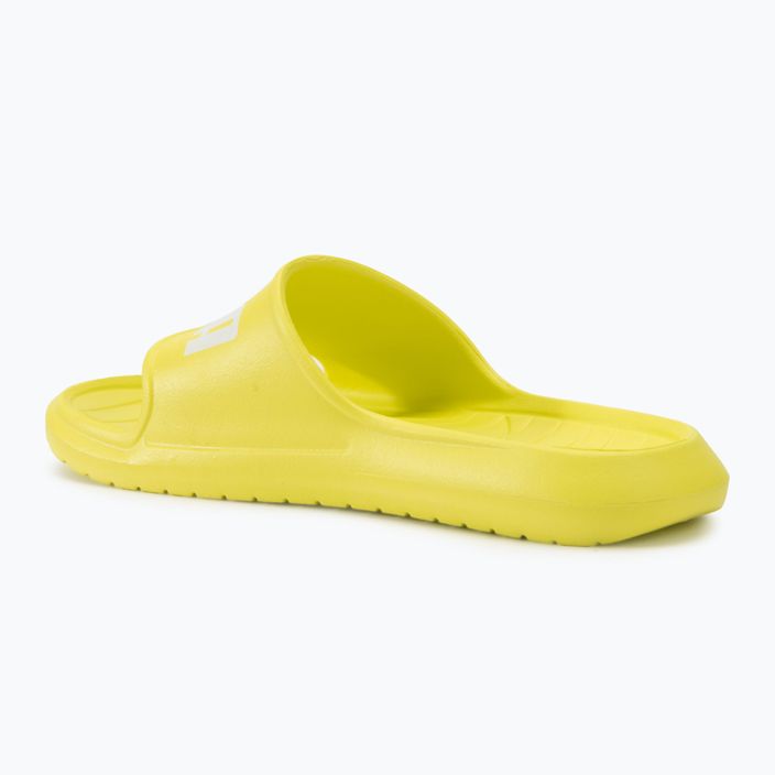 PUMA Divecat v2 Lite lime sheen/puma white slides 3