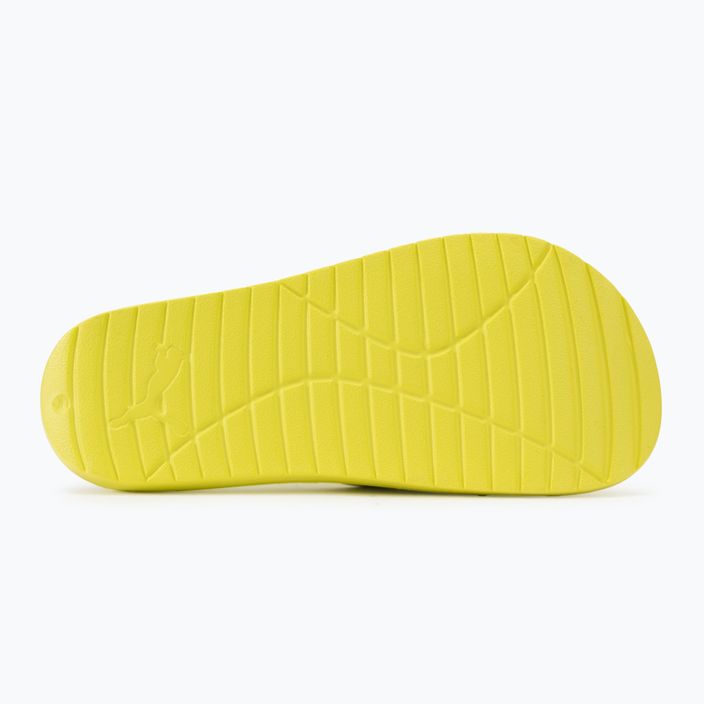 PUMA Divecat v2 Lite lime sheen/puma white slides 4