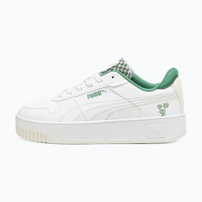 PUMA Carina Street Blossom women's shoes puma white/sugared almond/archive green