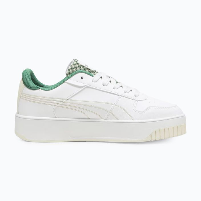 PUMA Carina Street Blossom women's shoes puma white/sugared almond/archive green 2