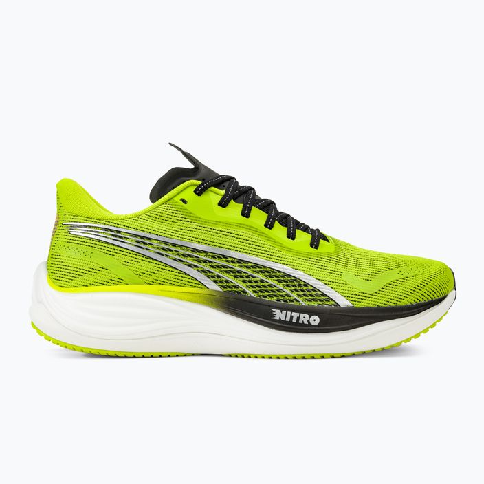 Men's running shoes PUMA Velocity Nitro 3 Psychedelic Rush green 2