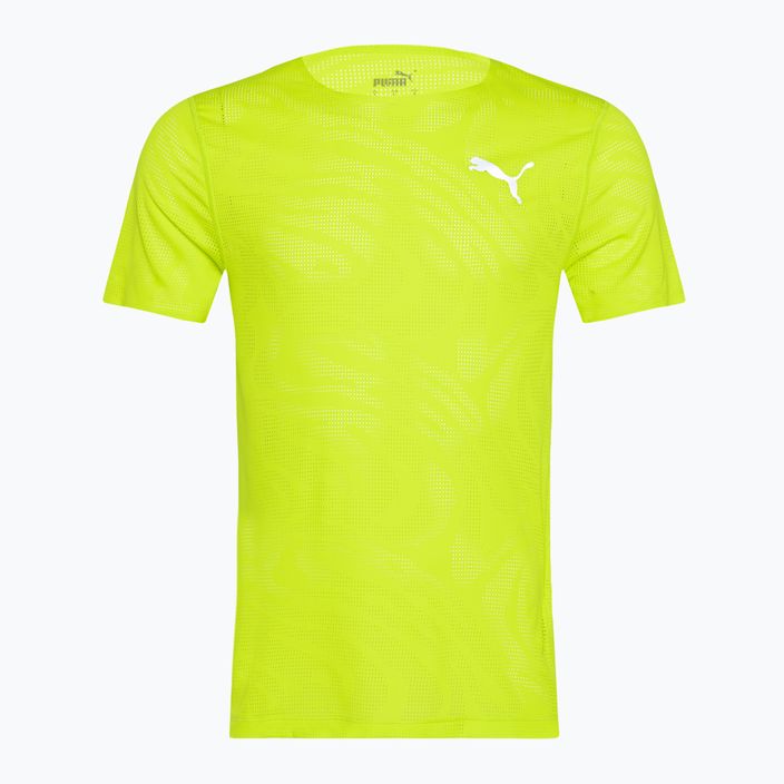 Men's PUMA Run Ultraspun green running shirt