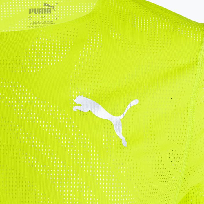 Men's PUMA Run Ultraspun green running shirt 4