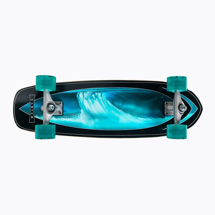Surfskate skateboard Carver CX Raw 32" Super Surfer 2020 Complete blue/black C1012011064