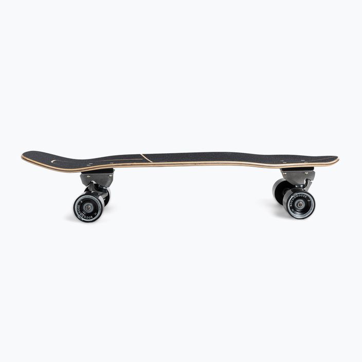 Surfskate skateboard Carver CX Raw 31.25" Super Slab 2021 Complete black/yellow C1012011099 3