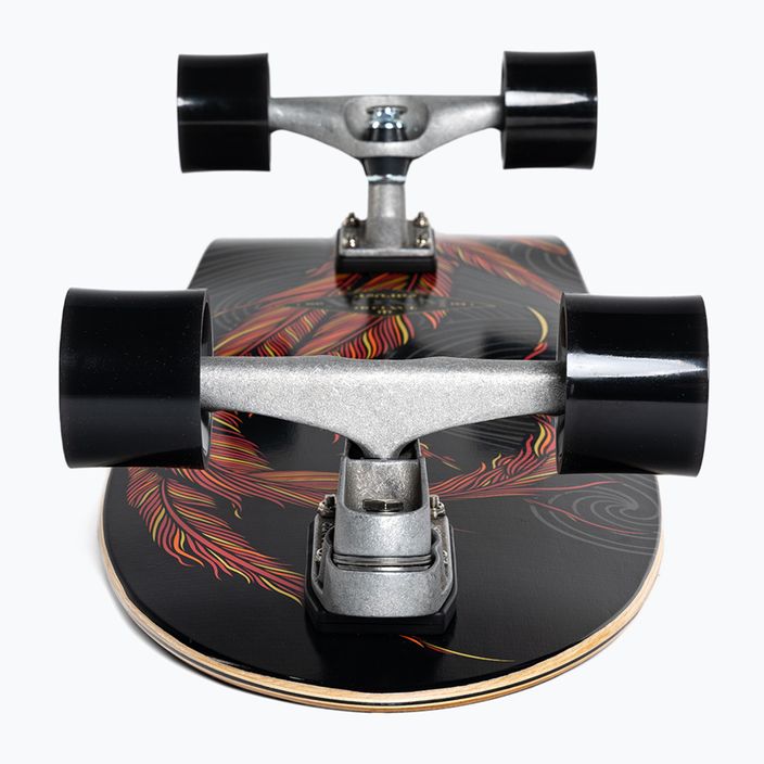 Surfskate skateboard Carver C7 Raw 31.25" Knox Phoenix 2022 Complete black and red C1013011133 5