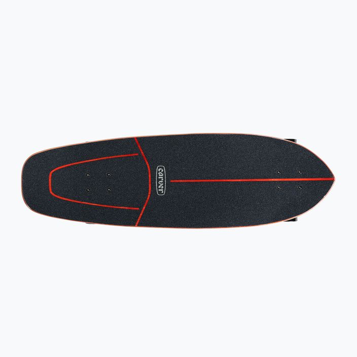 Surfskate skateboard Carver C7 Raw 31" Kai Lava 2022 Complete red-purple C1013011142 4