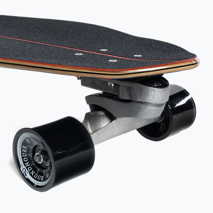 Surfskate skateboard Carver C7 Raw 31" Kai Lava 2022 Complete red-purple C1013011142 7