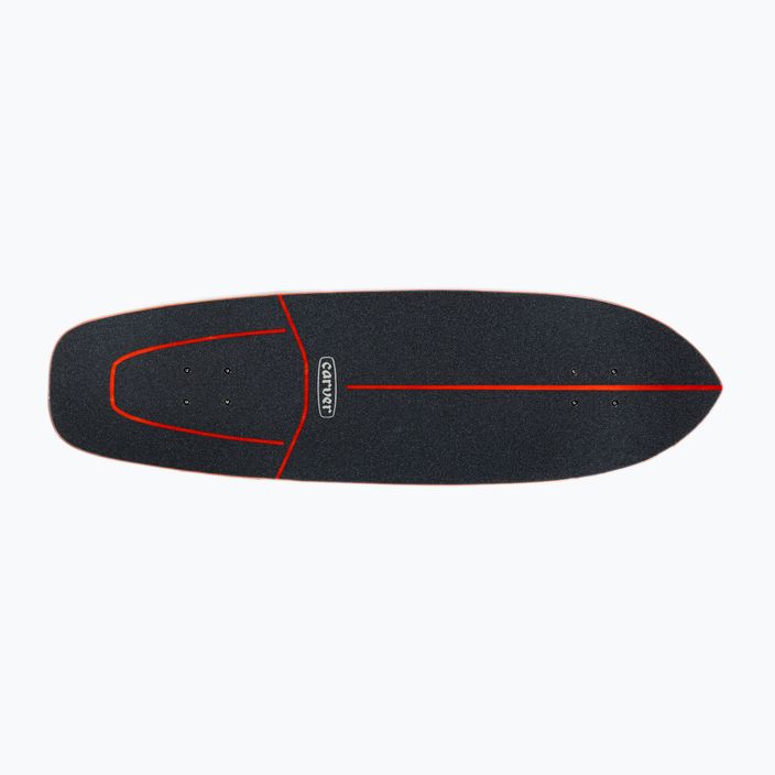 Surfskate skateboard Carver C7 Raw 34" Kai Dragon 2022 Complete blue and red C1013011143 4