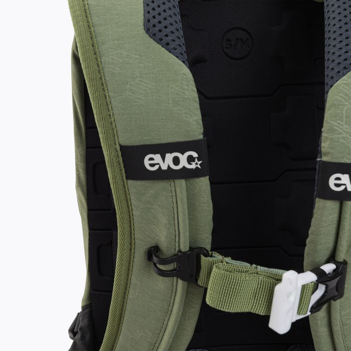 EVOC Trail Pro 16 l green bike backpack 100118327 5