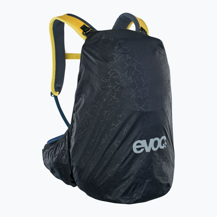 EVOC Trail Pro 16 l curry/denim bike backpack 10