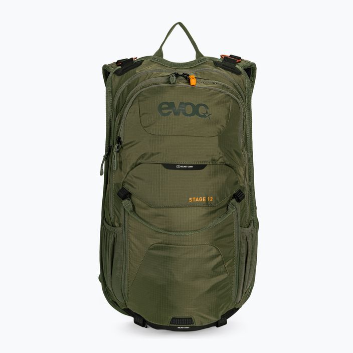 EVOC Stage 12 l green bicycle backpack 100204332