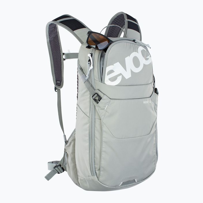 EVOC Ride 12 l bicycle backpack with 2 l reservoir stone 4