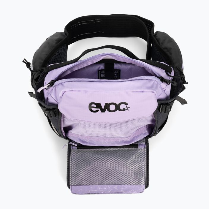 EVOC Hip Pack Pro 3 l grey-purple bicycle kidney 102503901 5