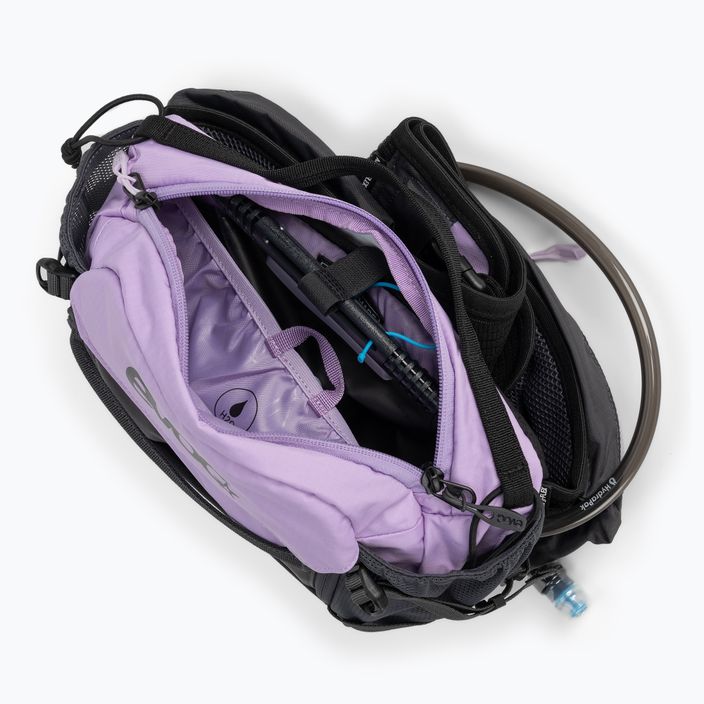 EVOC Hip Pack Pro 3l grey-purple bicycle kidney with reservoir 102504901 5
