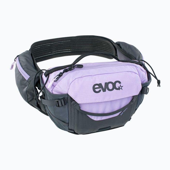 EVOC Hip Pack Pro 3l grey-purple bicycle kidney with reservoir 102504901 6