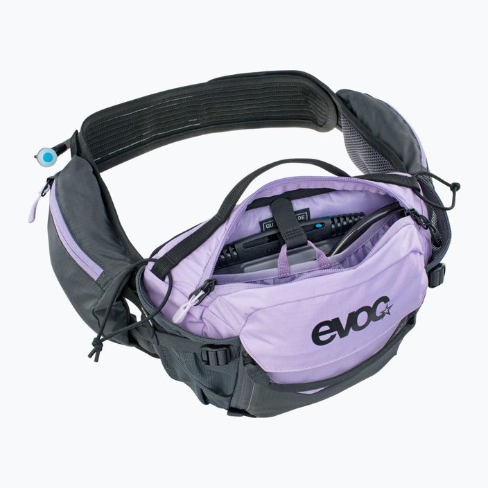 EVOC Hip Pack Pro 3l grey-purple bicycle kidney with reservoir 102504901 7