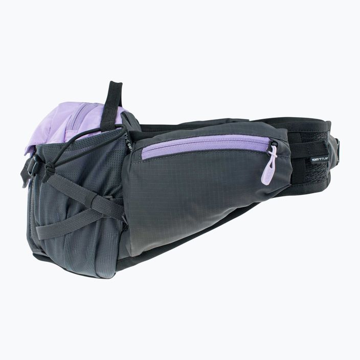 EVOC Hip Pack Pro 3l grey-purple bicycle kidney with reservoir 102504901 8