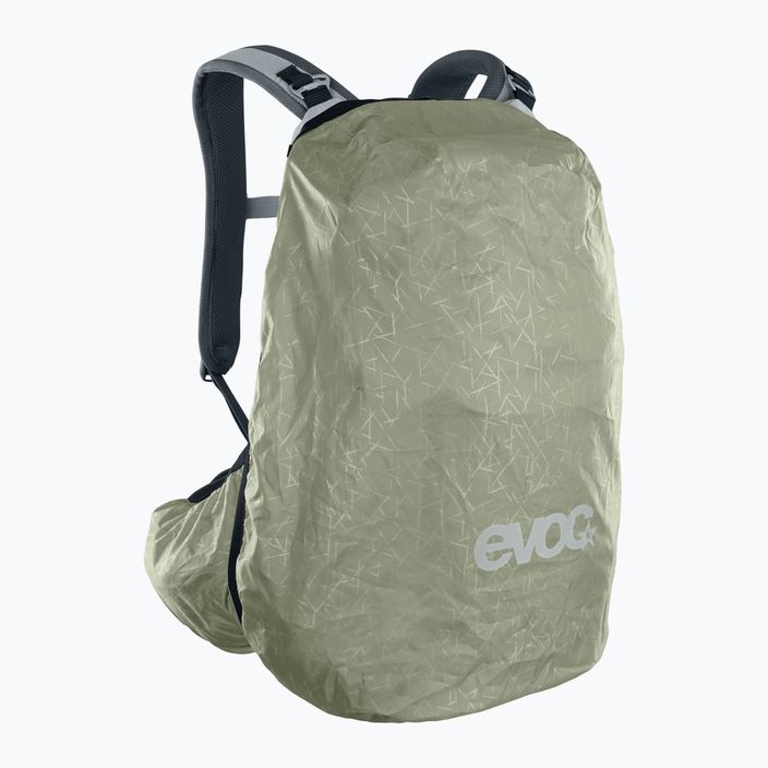 EVOC Trail Pro 16 l stone/carbon grey bicycle backpack 10