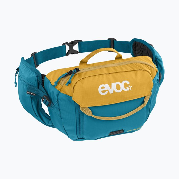 EVOC Hip Pack 3 litre blue/yellow bike kidney bag 102506616 6