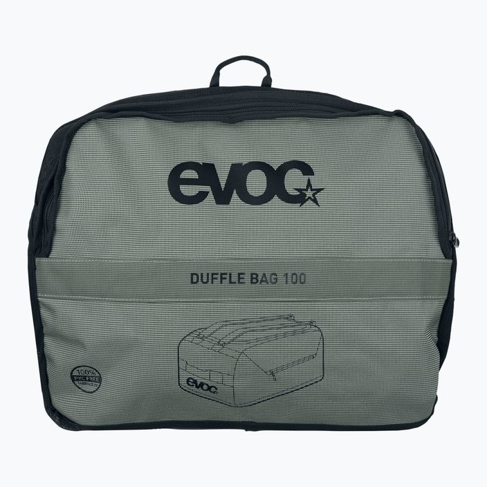 EVOC Duffle 100 l waterproof bag dark olive/black 7