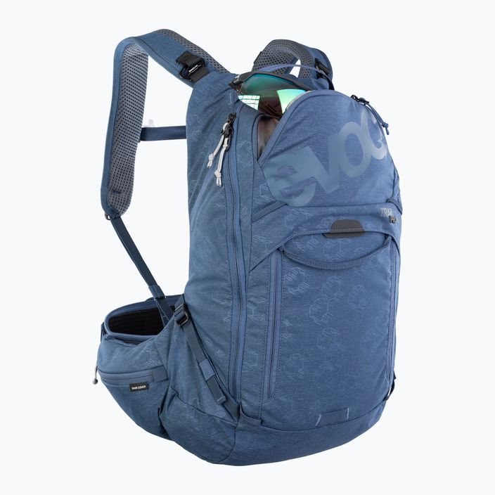 EVOC Trail Pro 16 l denim bicycle backpack 4