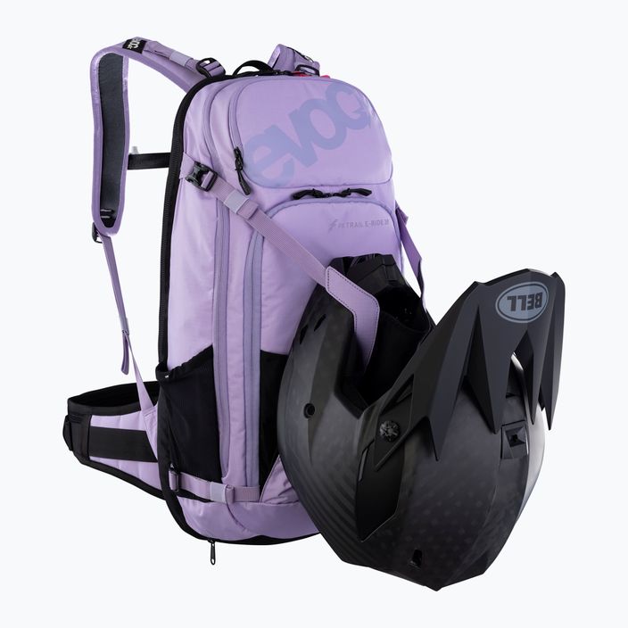 EVOC Fr Trail E-Ride 20 l bicycle backpack purple rose 4