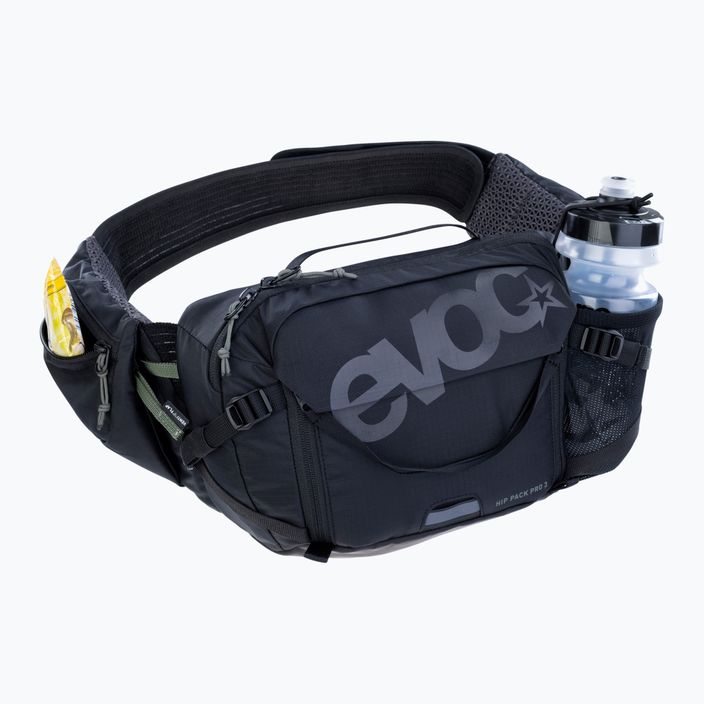 EVOC Hip Pack Pro 3 l bike bag with 1.5 l reservoir black 7