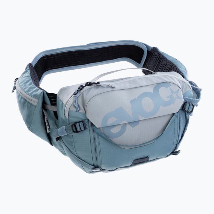 EVOC Hip Pack Pro 3 l bike bag with 1.5 l water tank stone/steel