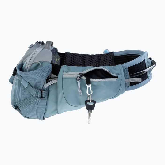 EVOC Hip Pack Pro 3 l bike bag with 1.5 l water tank stone/steel 3