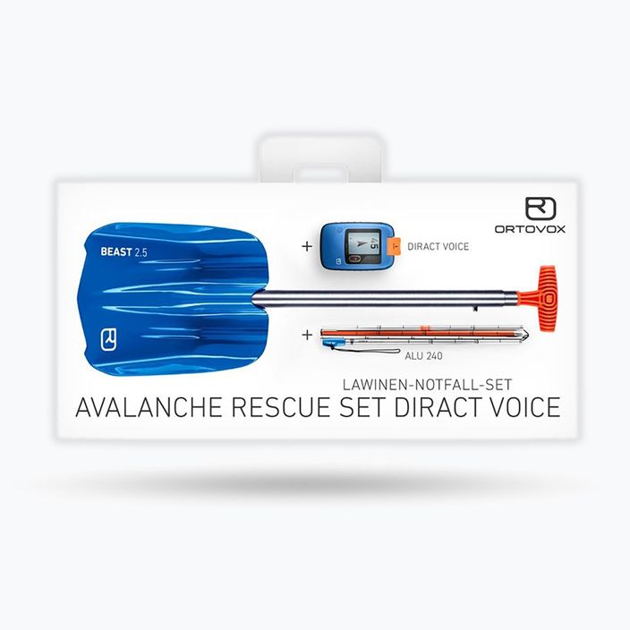 ORTOVOX Avalanche Rescue Set Diract Voice (Europe) blue 2975400001