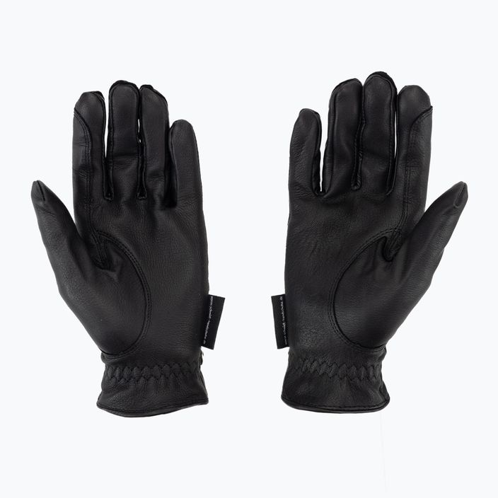 Hauke Schmidt Ladies finest black riding gloves 0111-201-03 2