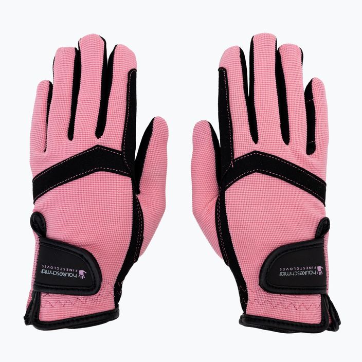 Hauke Schmidt Tiffy pink children's riding gloves 0111-313-27 3