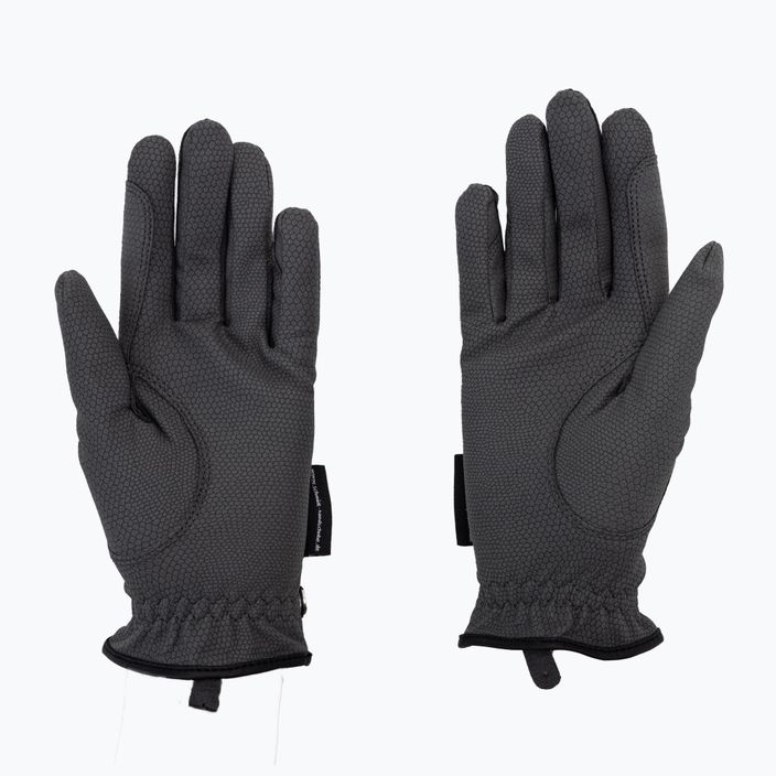 Hauke Schmidt A Touch of Class grey riding gloves 0111-300-29 2