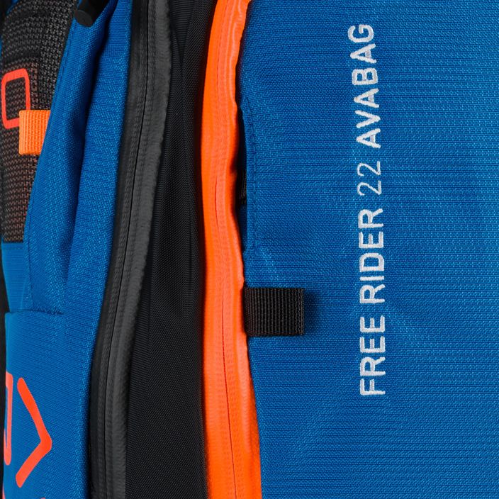 ORTOVOX Free Rider Avabag 22 l avalanche backpack blue 4673800003 5