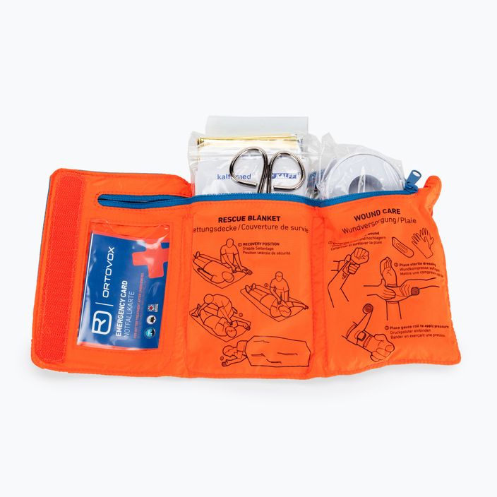 ORTOVOX First Aid Roll Doc Mini travel first aid kit orange 2330300001 3