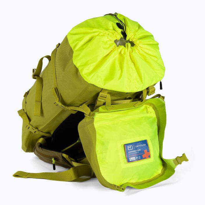 Climbing backpack ORTOVOX Peak S Dry 38 l yellow 4711000002 5