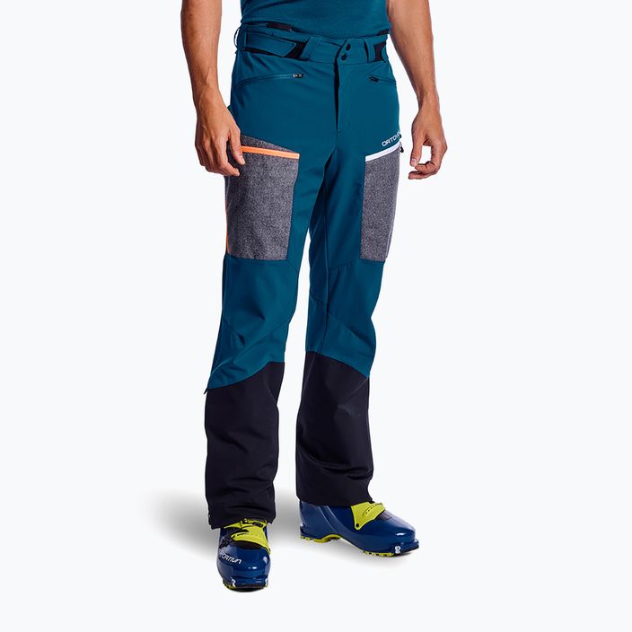 Men's Ortovox Pordoi skydiving trousers navy blue 60183