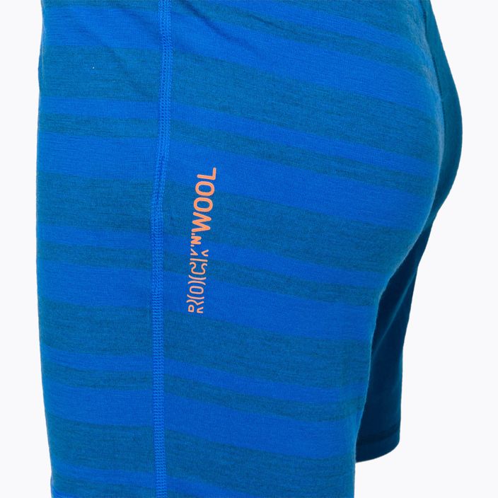 Men's thermal boxer shorts ORTOVOX 185 Rock'N'Wool blue 8413200001 4
