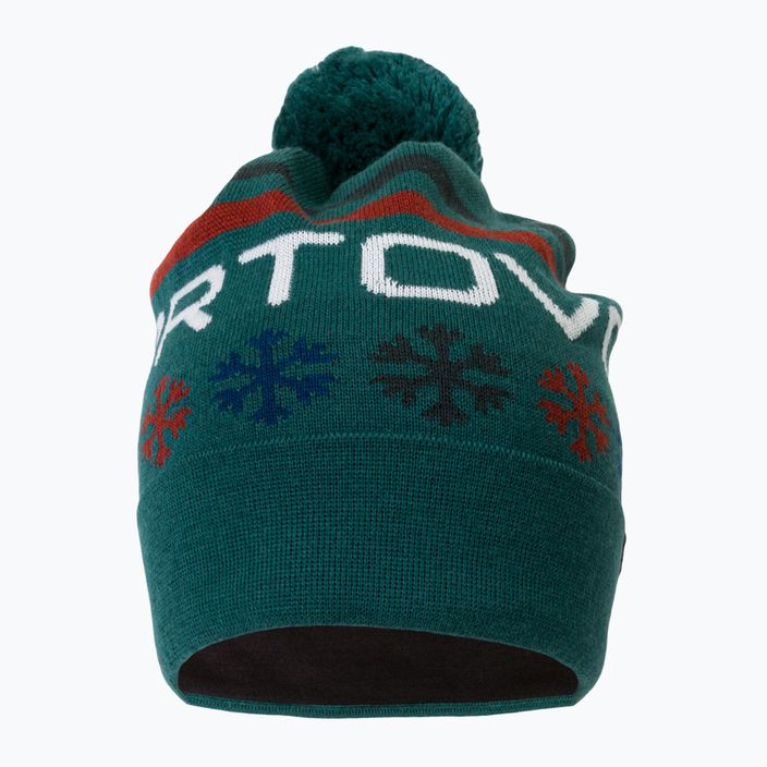 ORTOVOX Nordic Knit winter cap green 68022 2