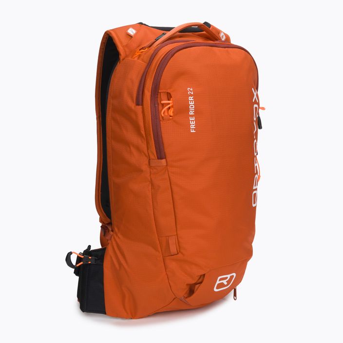 Ski backpack ORTOVOX Free Rider 22 l orange 4681000002