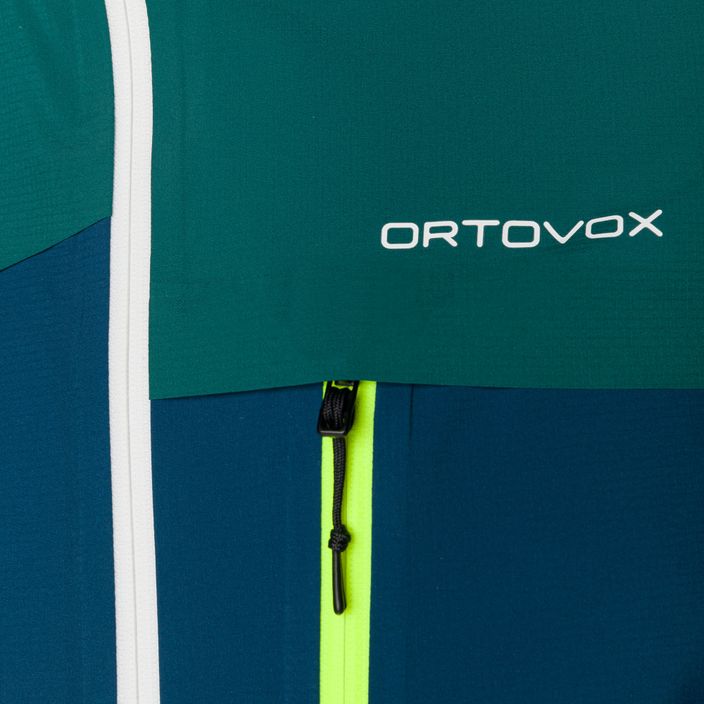 Men's ORTOVOX 2.5L Civetta blue rain jacket 7025000011 3