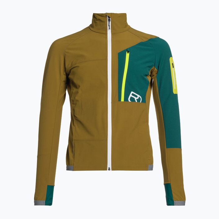 Men's softshell jacket ORTOVOX Berrino green 6037200022