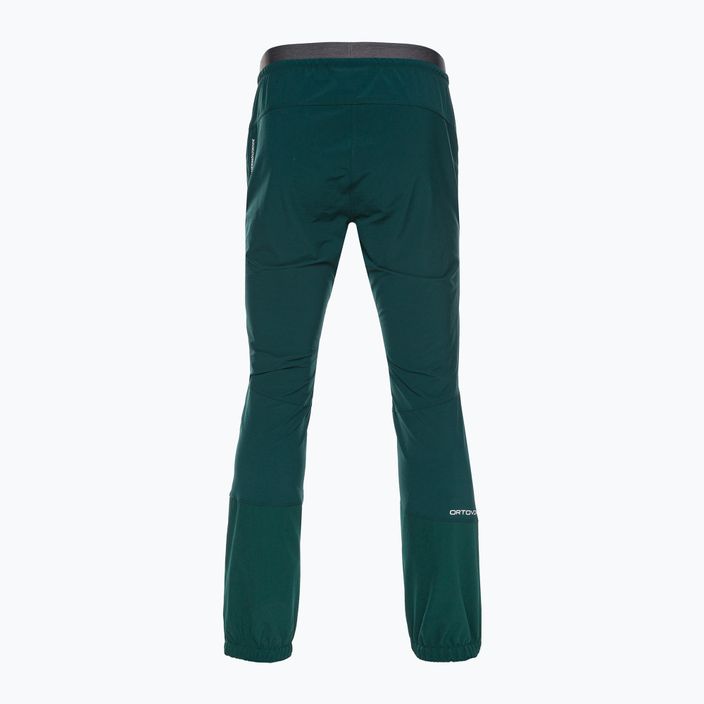 Men's softshell trousers ORTOVOX Berrino green 6037400020 2
